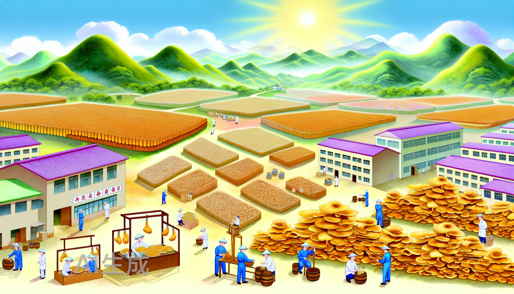 湘西小城为何能手握全国茯苓70%的加工集散交易量，打造百亿产业链？