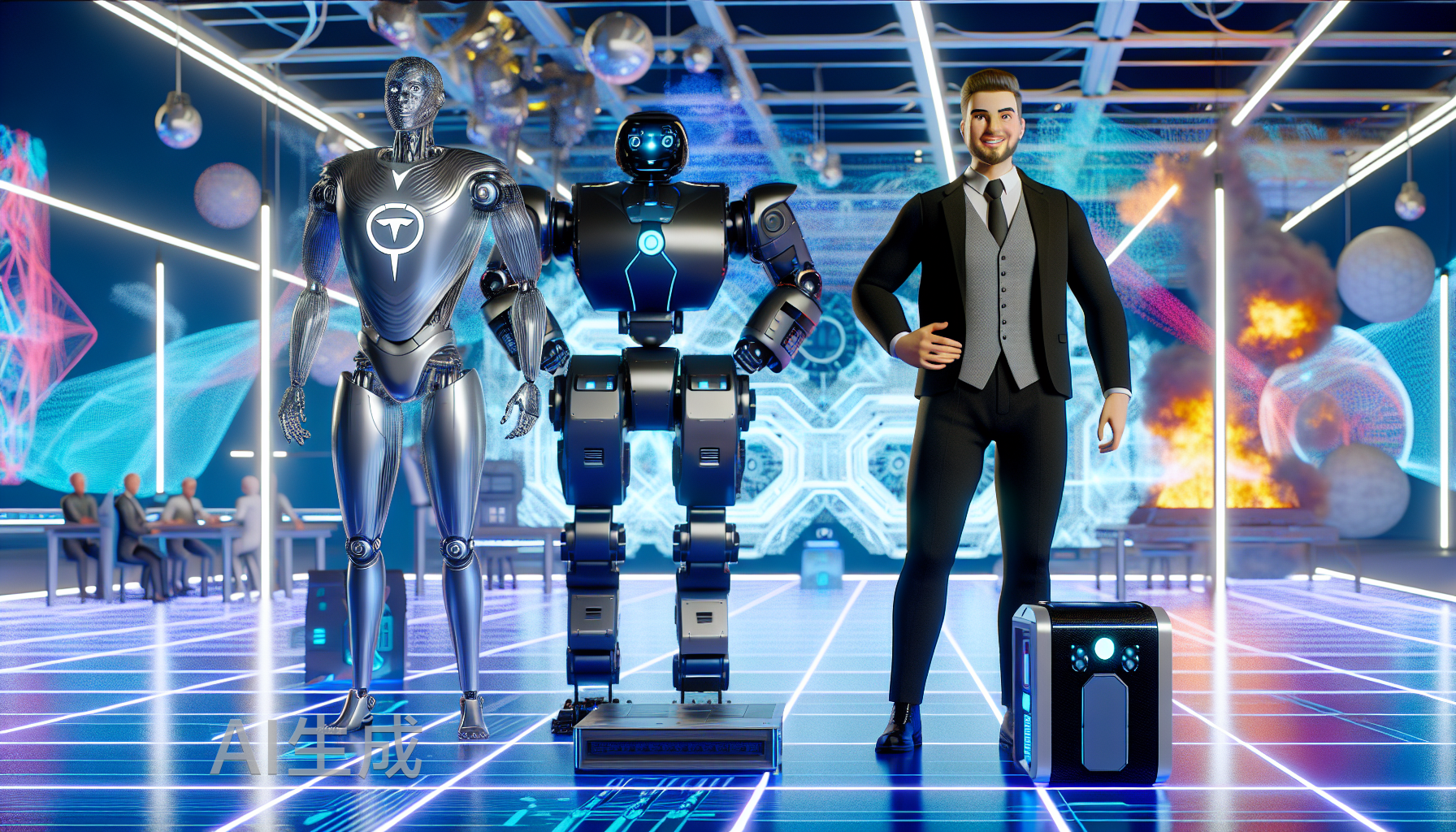 54岁的马斯克，卷不过39岁的机器人新贵？