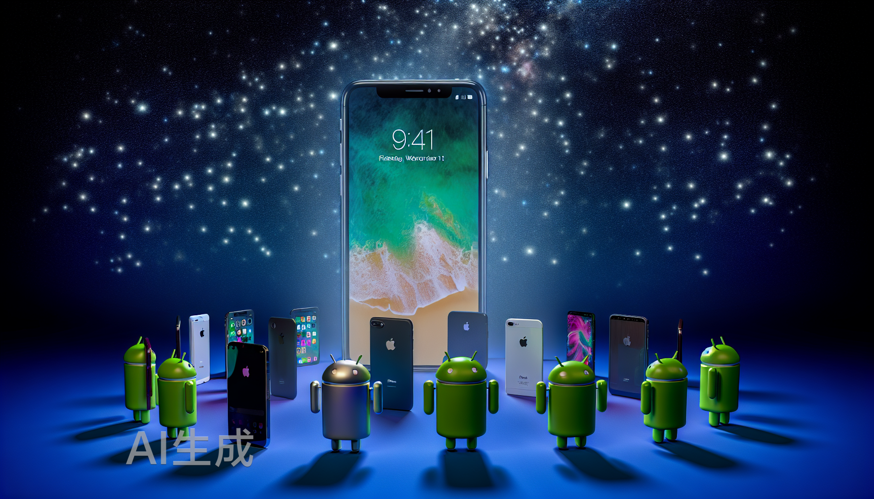 苹果从从容容，安卓匆匆忙忙