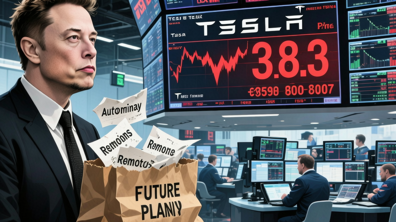 特斯拉大跌5000億，馬斯克畫餅難充饑