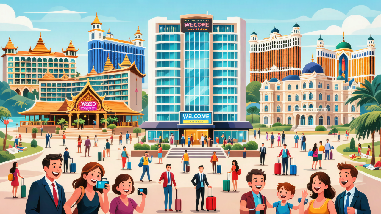 全球酒店，正在满世界寻找“人多”的地方