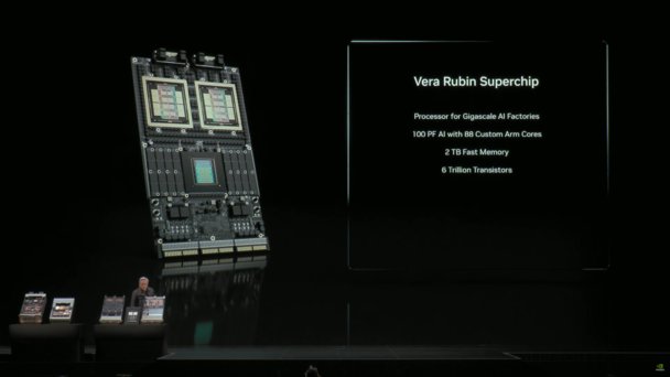 Nvidia First Presents Next-Gen Vera Rubin Superchip, Sees Blackwell Chips Delivered 20 Million