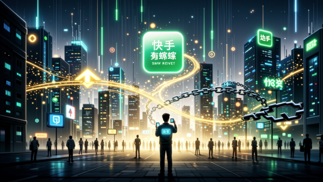 快手逃離“死亡螺旋”