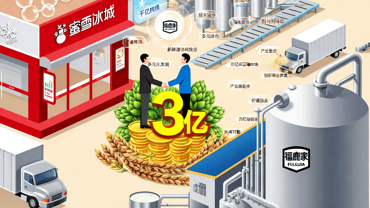 3亿收购福鹿家，蜜雪冰城能撬动千亿鲜啤市场吗？