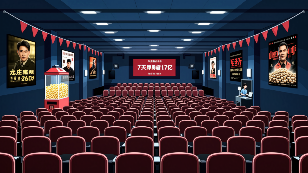 7天仅收17亿票房，国庆档为何“一个能打的都没有”？