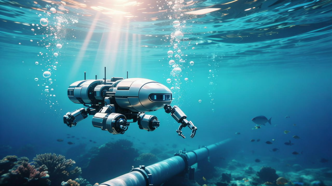 瑞士机器人科技公司Tethys Robotics研发水下检测机器人，实现水下设施检查自动化 | 瑞士创新100强