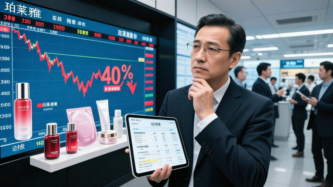 老登股列传III：股价跌去四成，珀莱雅还行不行？