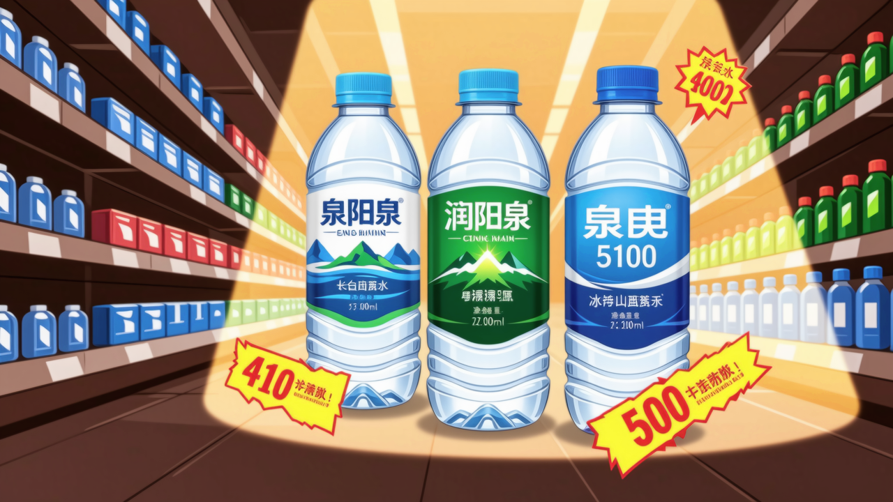 二线瓶装水反击，泉阳泉、润田、5100都不甘心