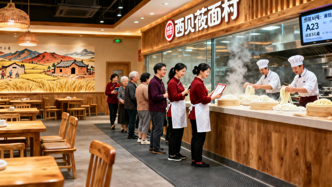 西贝排队 ？背后是什么原理