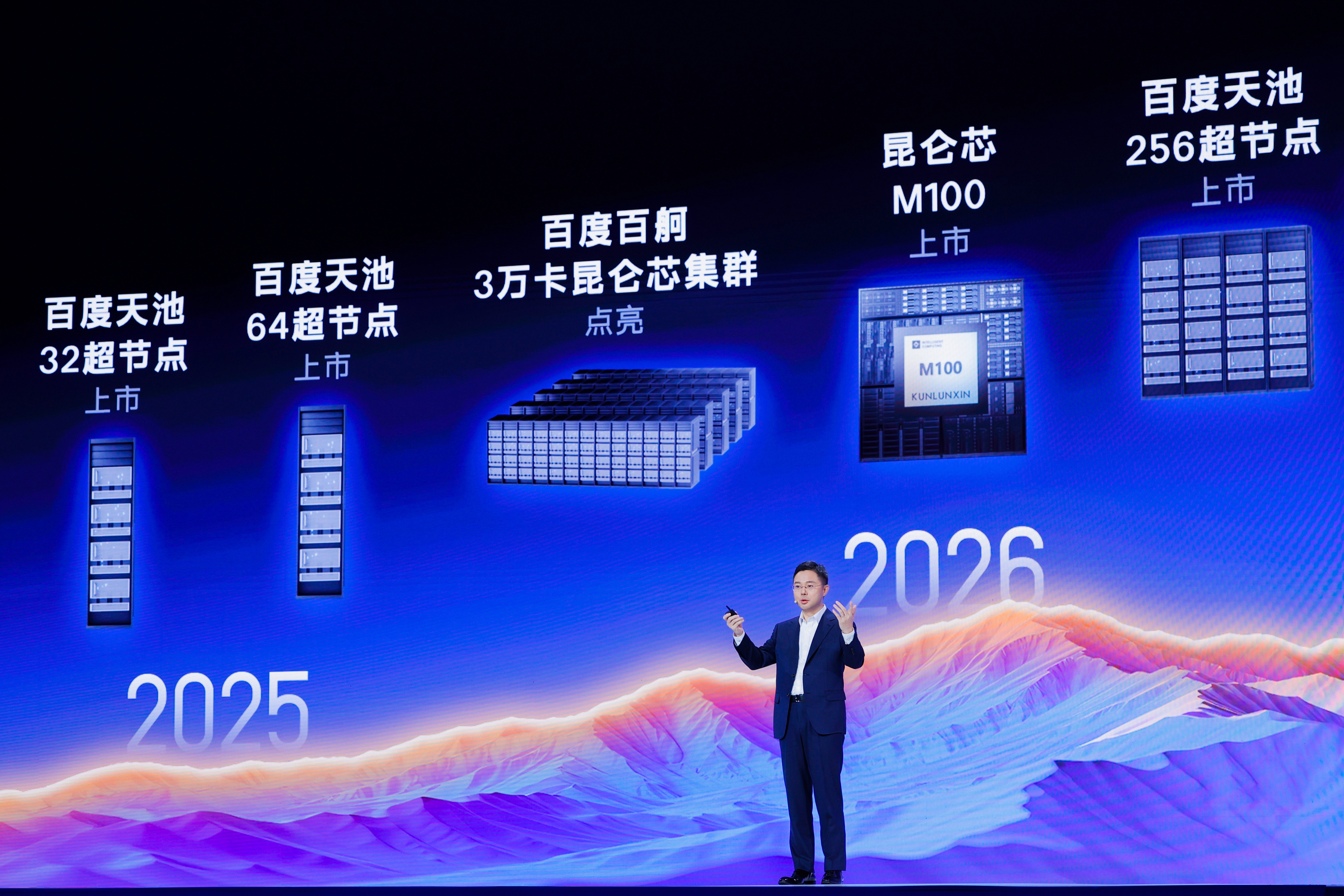 百度智能云发布昆仑芯