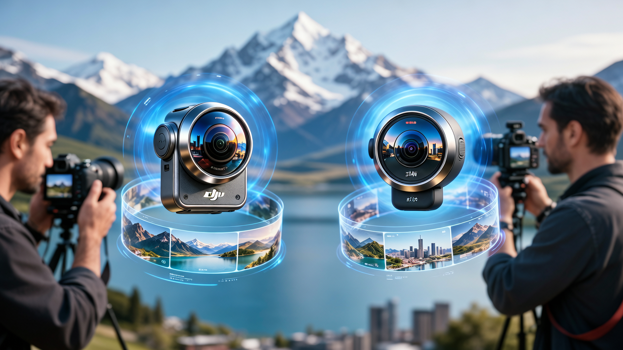 大疆、影石，谁是全景相机之王？