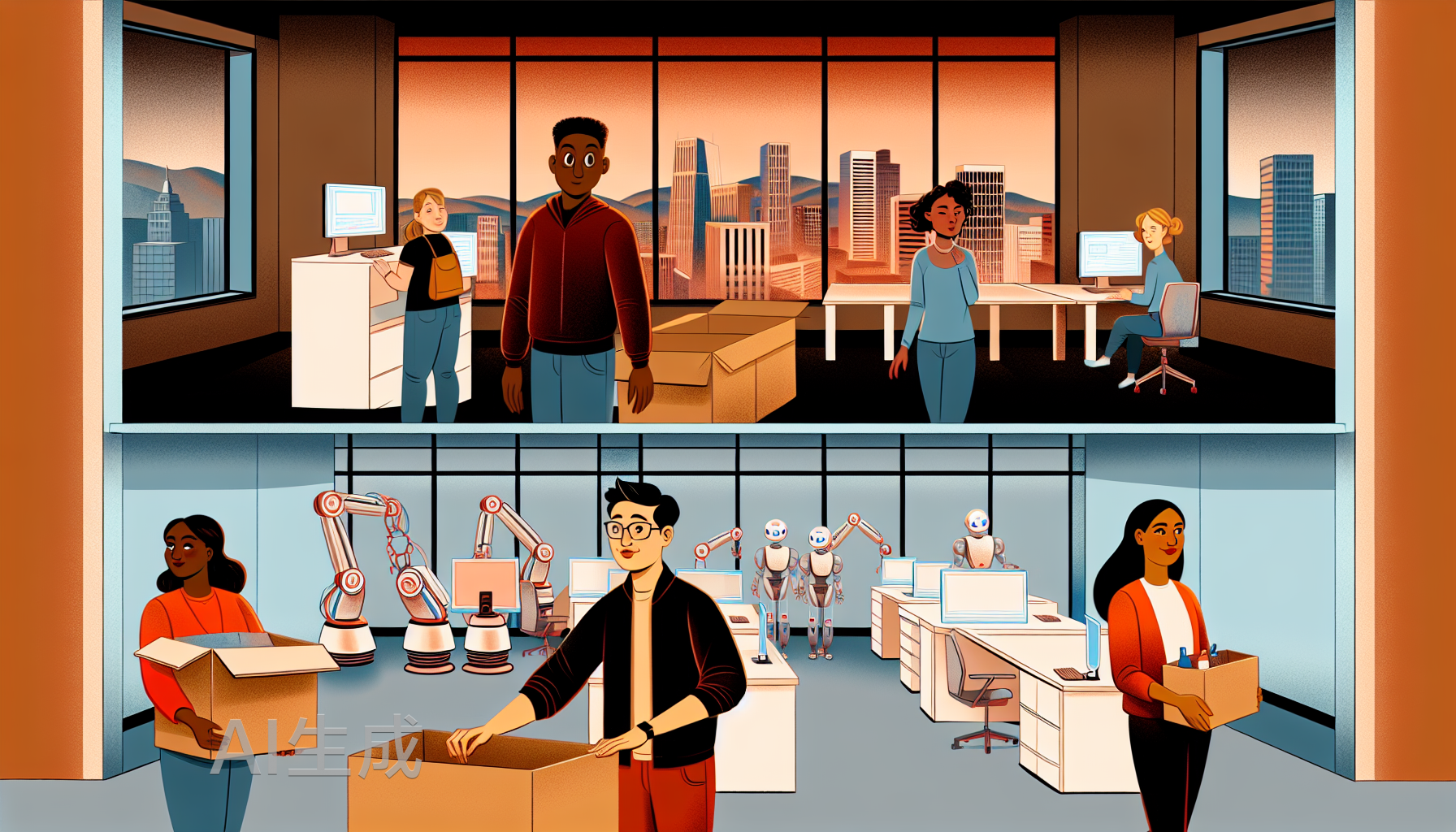 “AI让硅谷10万人失业”背后的真相