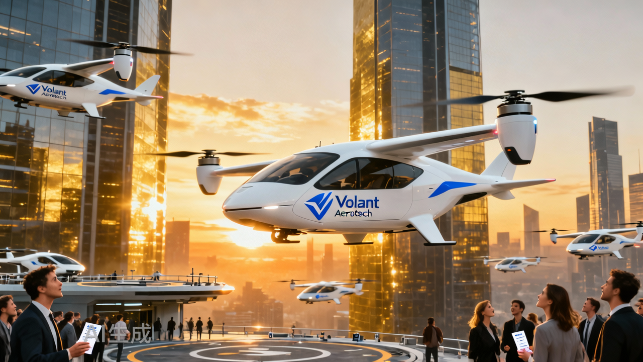 Volant Aerotech Secures Series B+ Financing to Accelerate eVTOL Commercialization