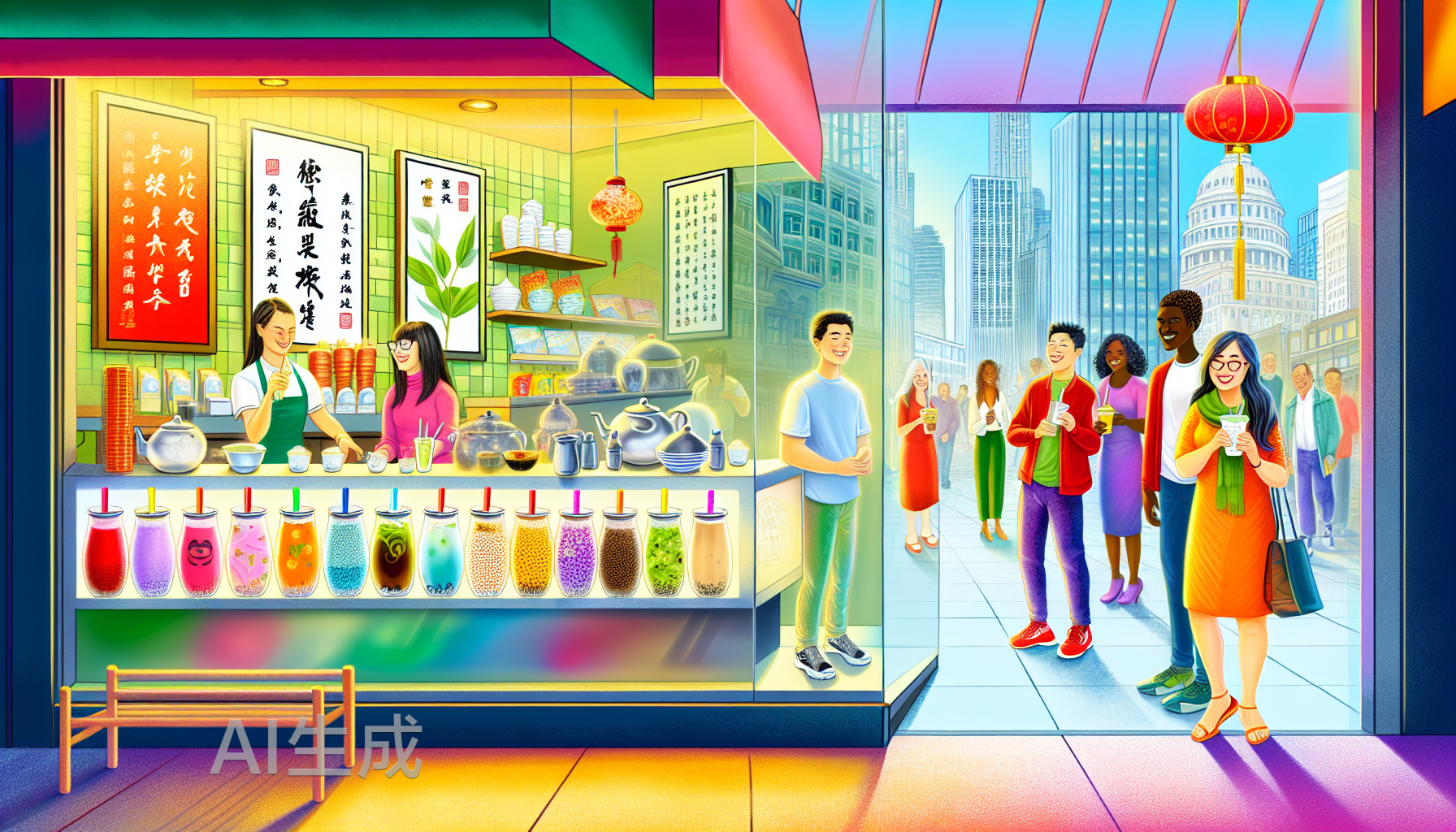 中国茶饮，正在美国卷出一个新市场