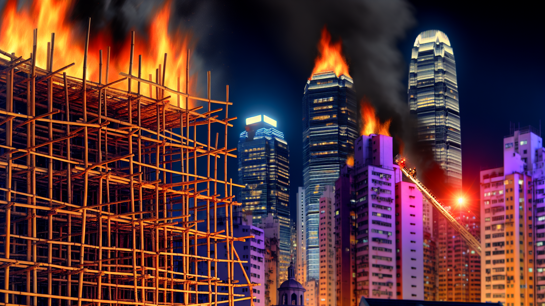 Hong Kong Blaze Highlights Fire Hazards of Bamboo Scaffolding