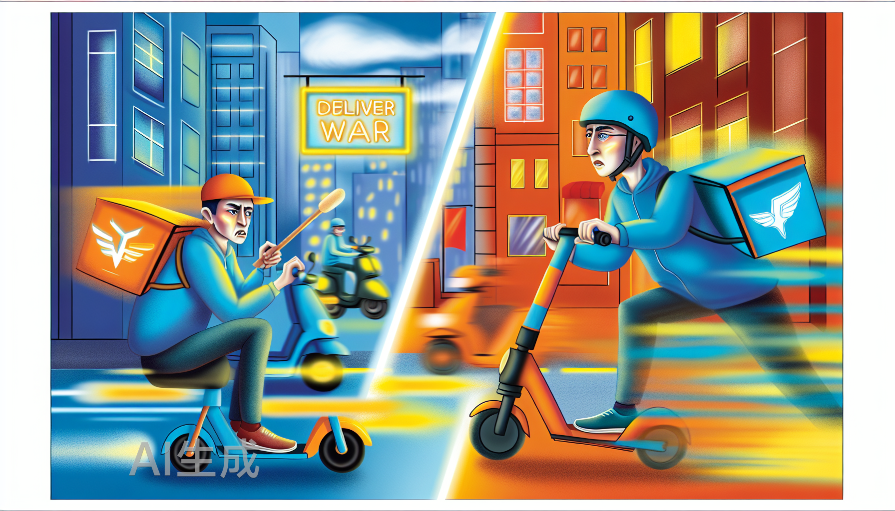 外卖大战刚开篇，美团想刹车，但阿里却猛踩油门