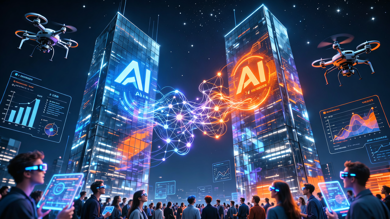 阿里下场硬刚字节，争夺AI超级入口