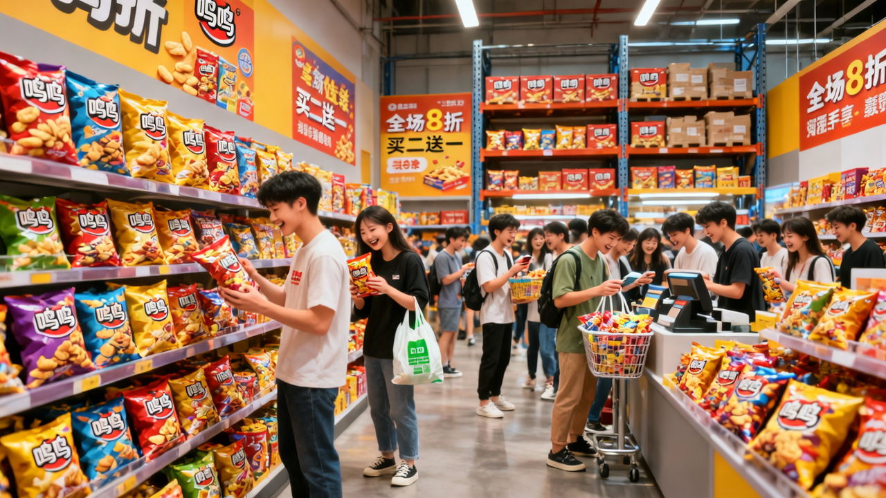 鸣鸣很忙二次递表：半年卖出411亿，零食大王用“蜜雪冰城”模式，走山姆的路？