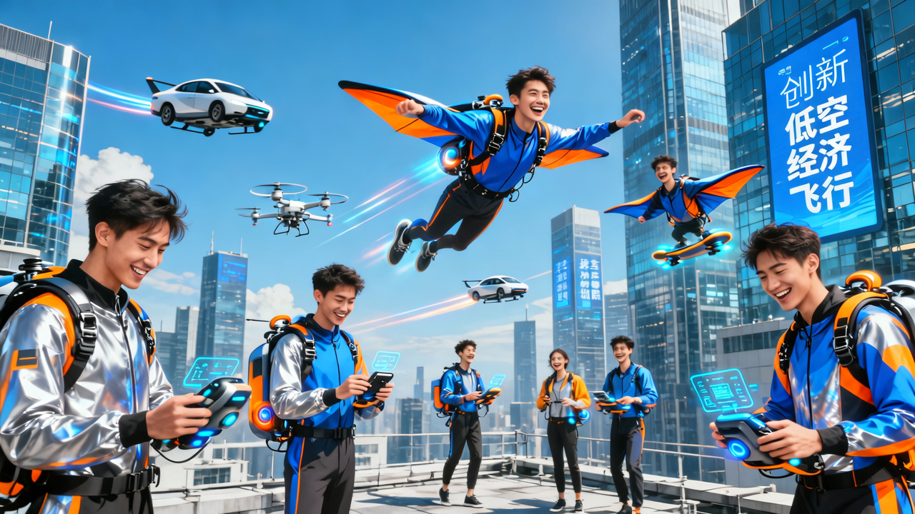 低空经济的风口，站满了想飞起来的创业者