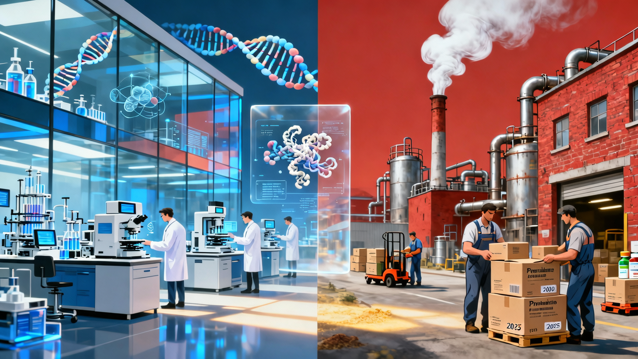 2025的医药板块，创新药与传统药企“冰火两重天”