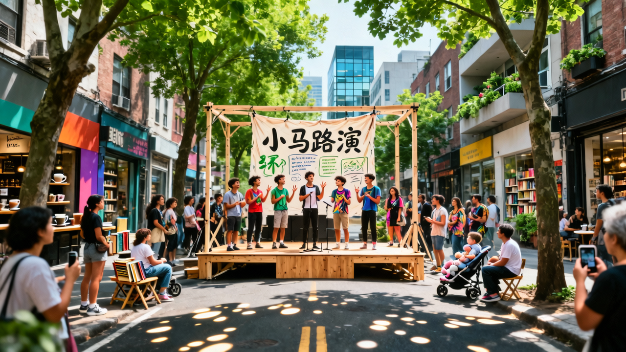 小马路演，“堵”了文远