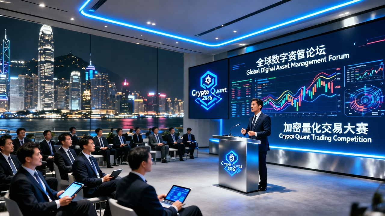 Crypto Quant 2026全球数字资管论坛与加密量化交易大赛在香港正式发布