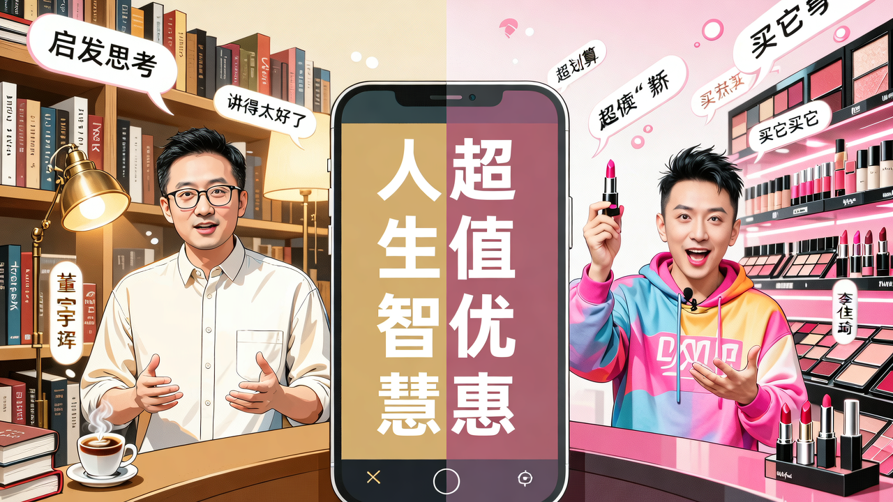 董宇辉vs李佳琦，为什么人生导师“赢了”价格杀手？