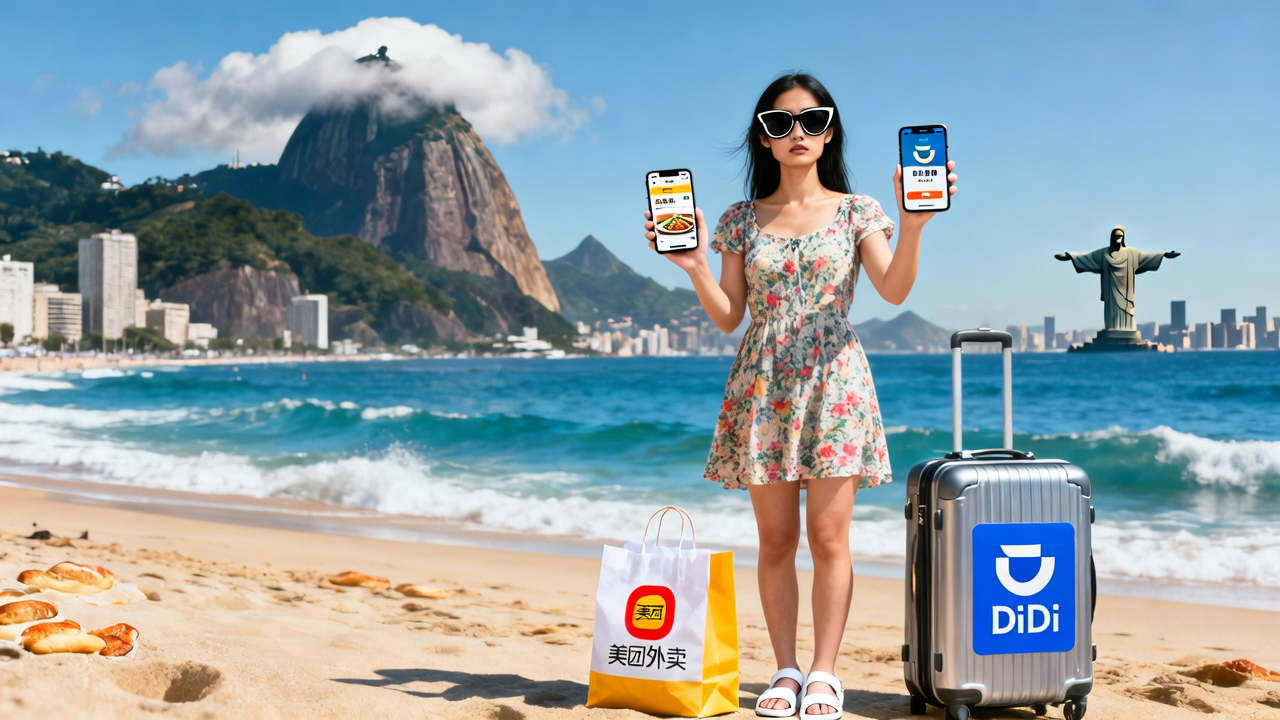 美团滴滴，打到巴西