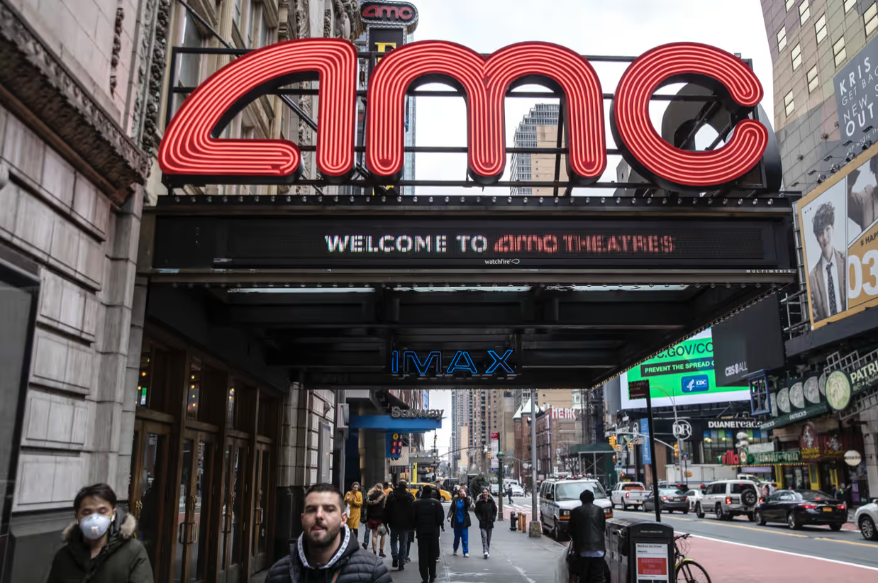 院线票房隐忧未消，AMC 股价终结十一连跌走势