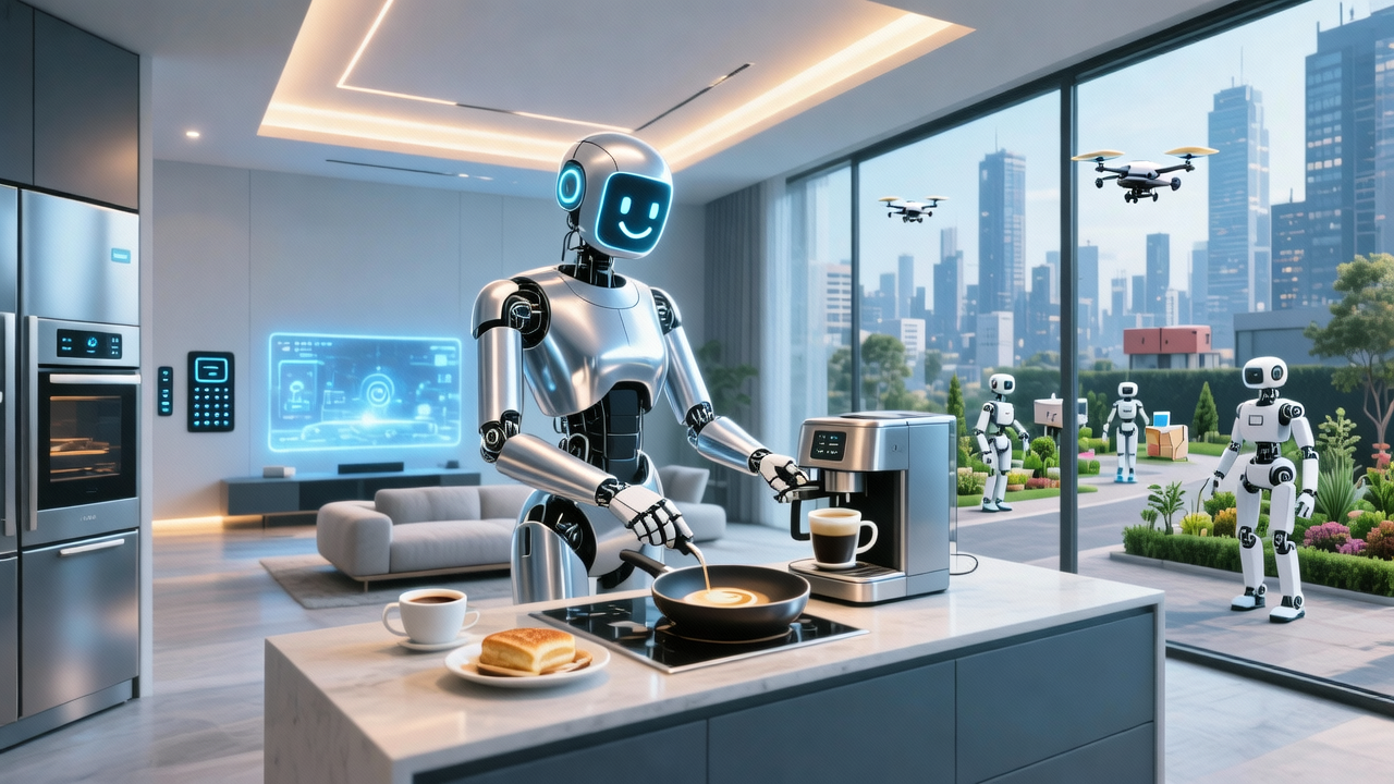 人形機(jī)器人的2025：離“進(jìn)家門”還有多遠(yuǎn)？