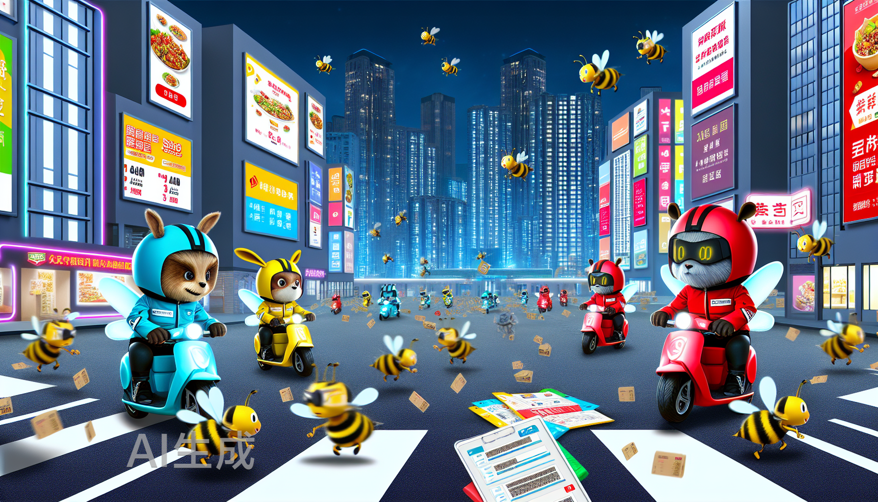 半年烧掉1000亿，美团京东阿里三季度战事谁先“守不住”？