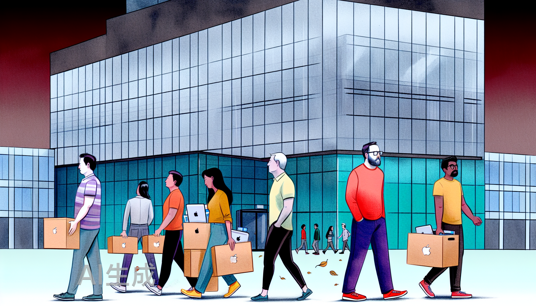 硅谷寒意刺骨：那个从不裁员的苹果，终于动手了