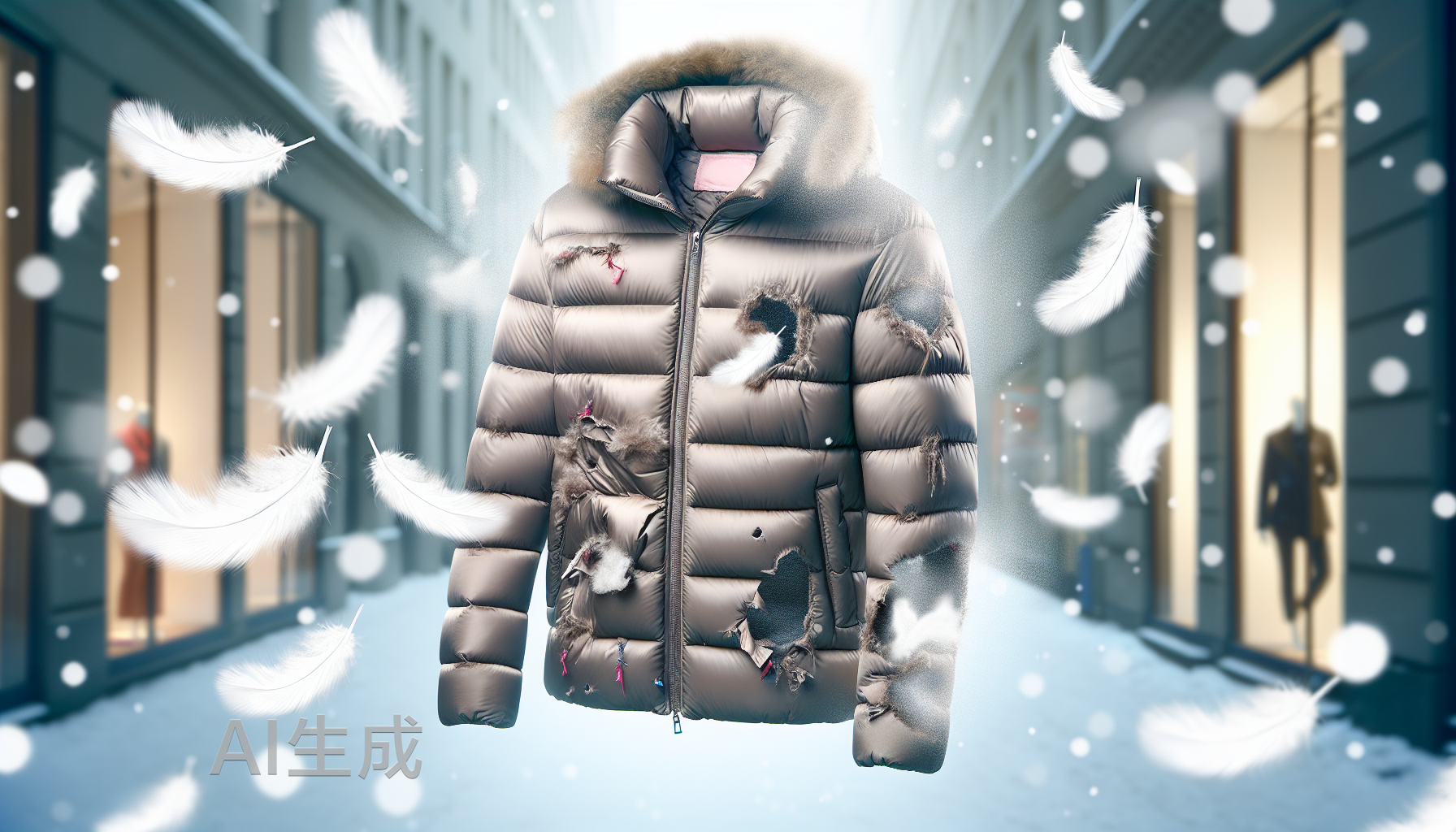 泡芙羽绒服，硬控脆皮打工人