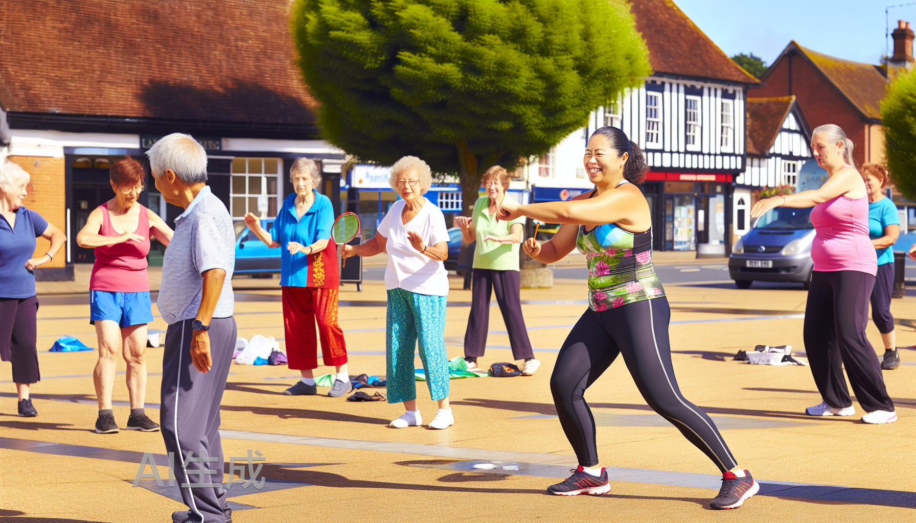 运动的风，终究吹到了县城