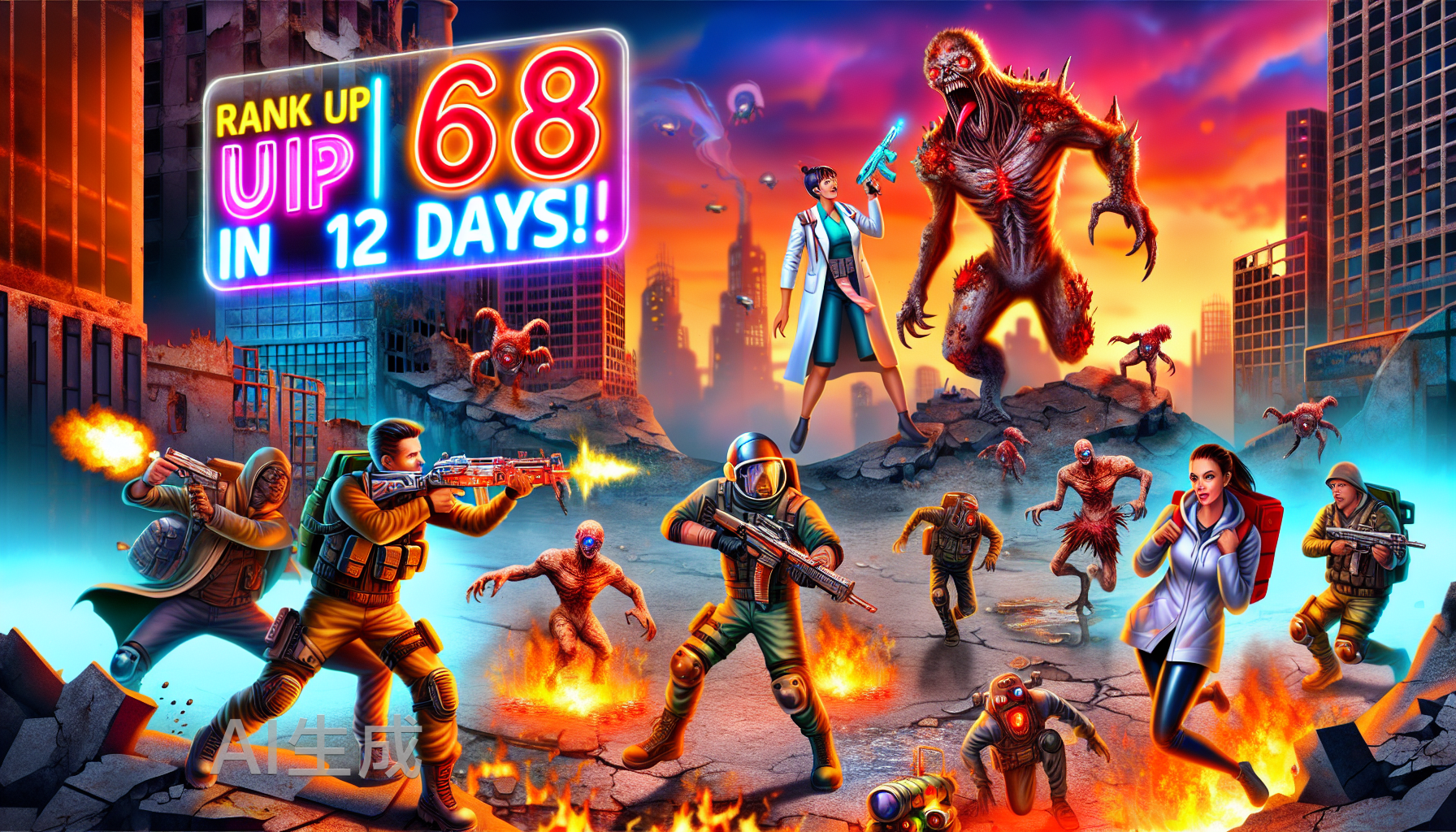 畅销榜12天飙升68名，三七互娱又一小游戏跑出，这次是生存RPG，具体情况如何？