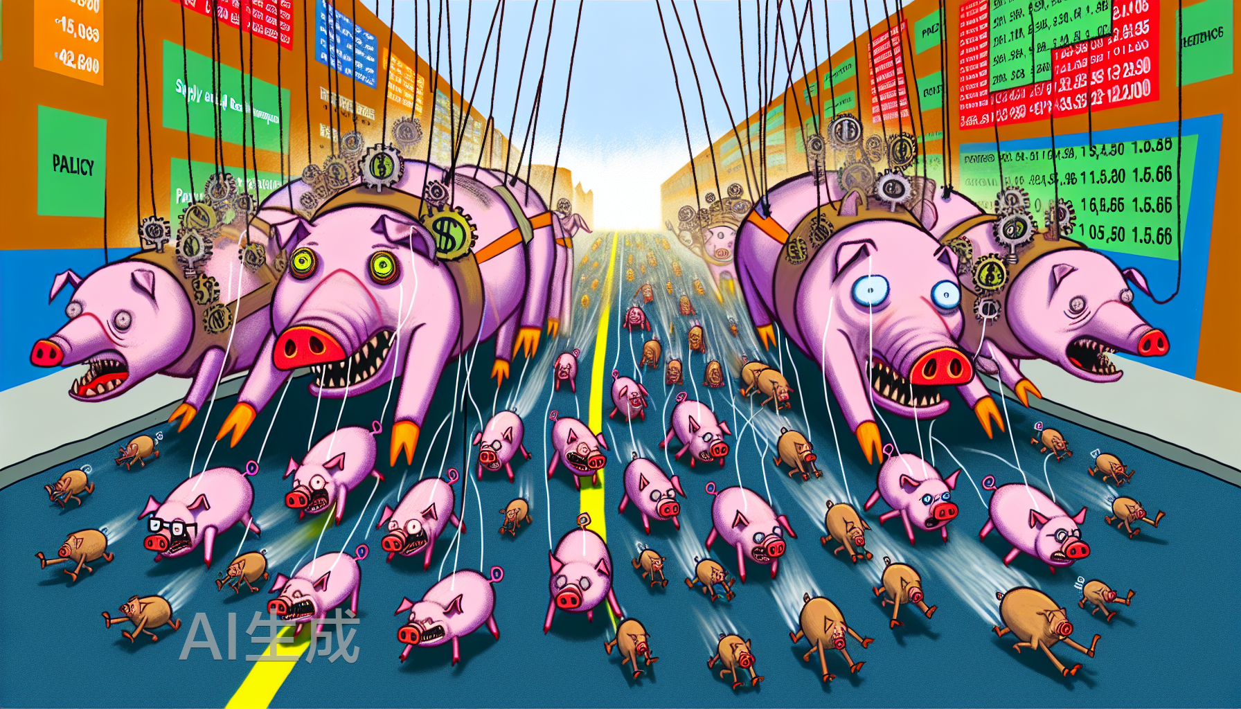 巨头刹车、散户离场背后，谁在“操控”猪周期？
