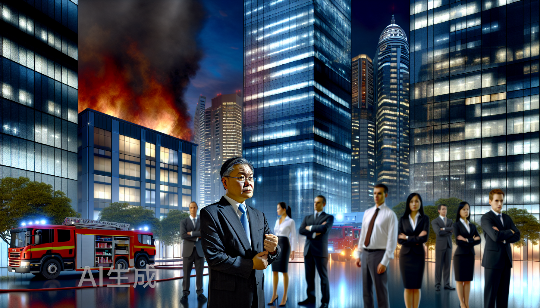 延报2.42亿火灾损失，95亿富豪姜银台公司收监管函