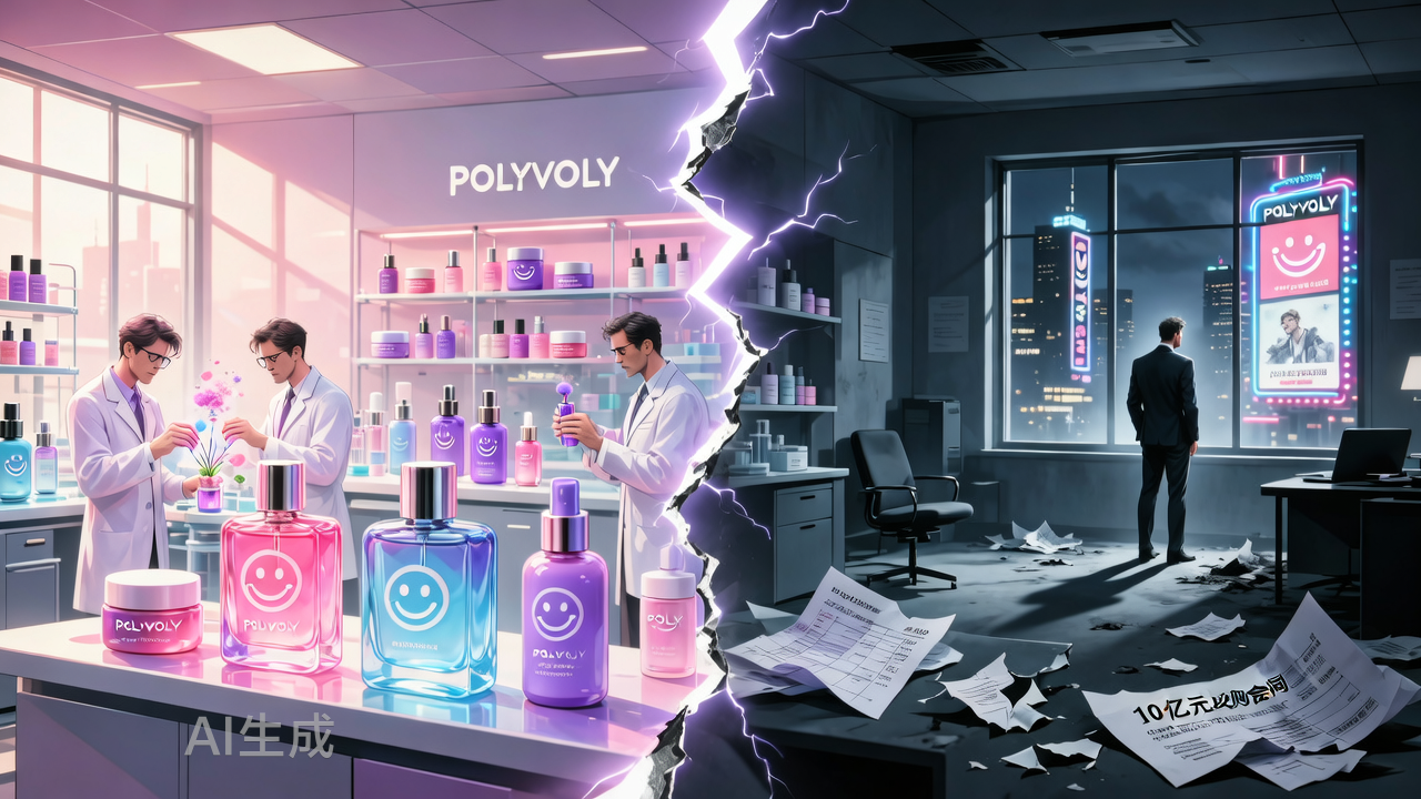 曾拒绝10亿收购，“情绪个护鼻祖”POLYVOLY走向破产