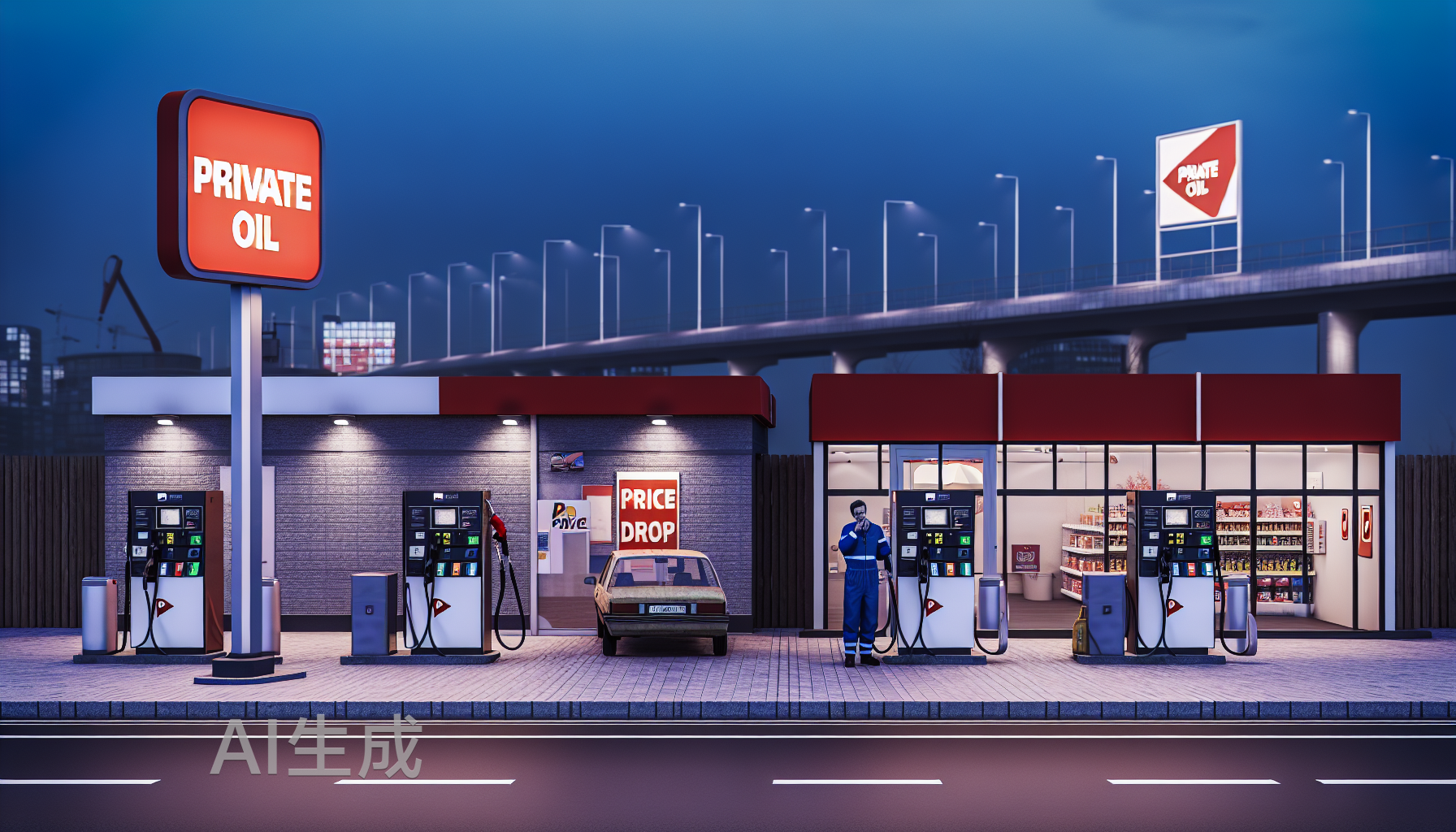 民營加油站直面生存危機