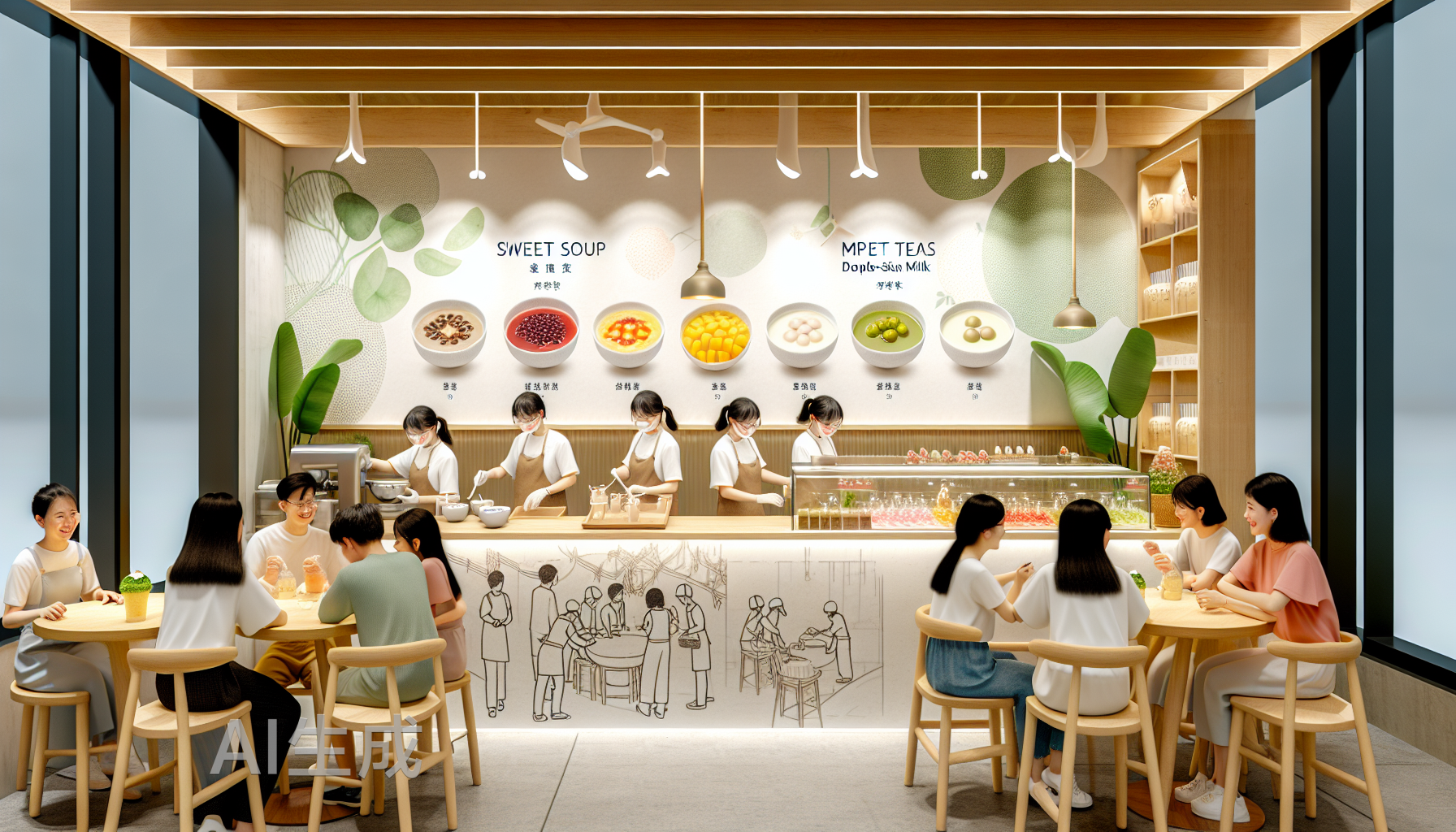 一年拓店1000+，「糖水」成了2025年的小风口