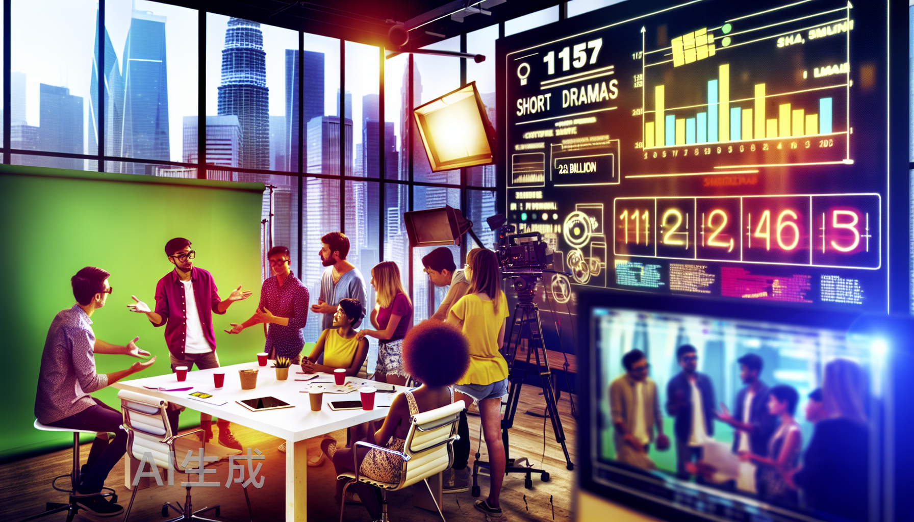 微短剧市场最新观察：大盘微跌7%，超千部短剧在投