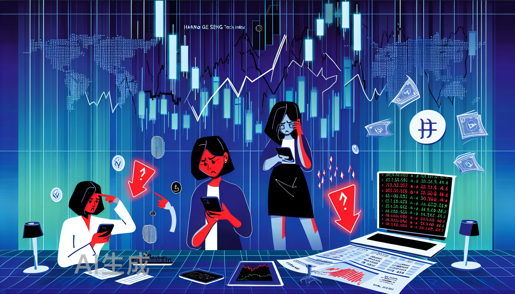 恒生科技“技术性反弹”，大成基金投广告遭“吐槽”，板块回调20%的锅谁来背？