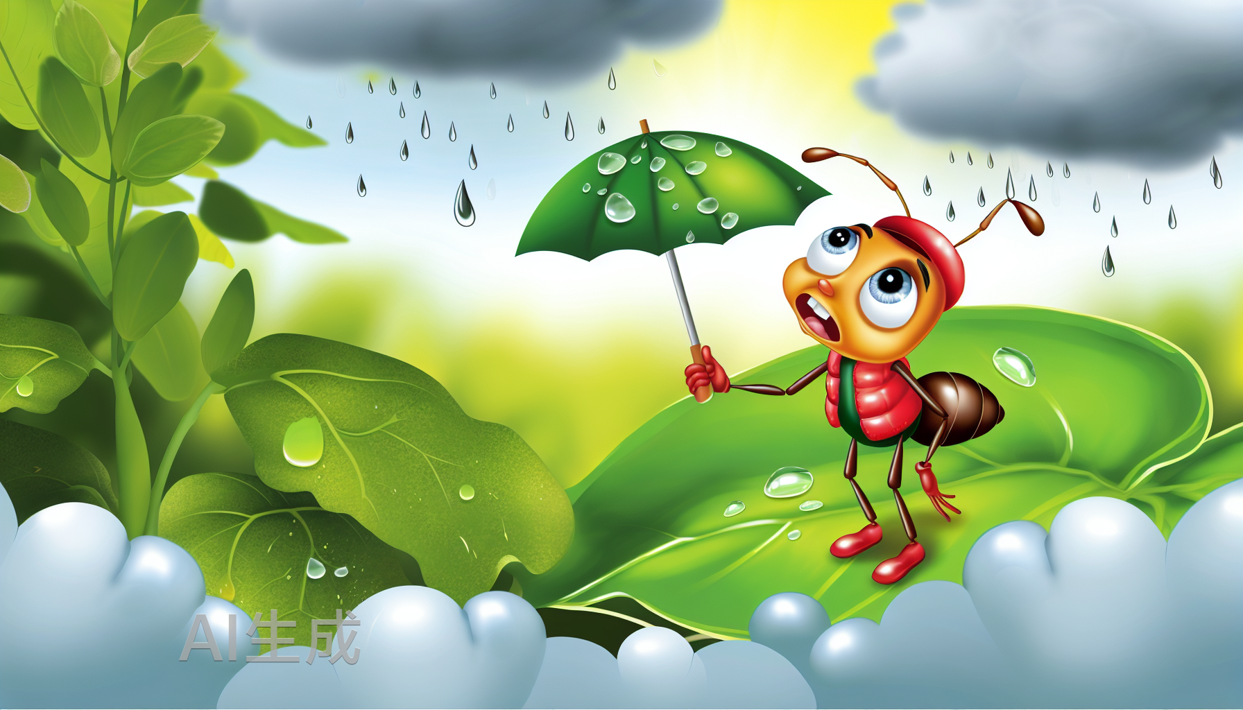 蚂蚁阿福，会不会雷声大，雨点小？