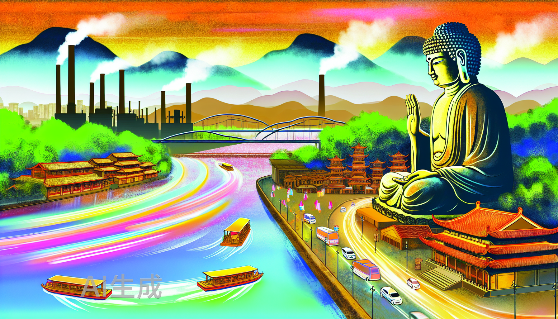 乐山，一座文旅城市的工业逆袭