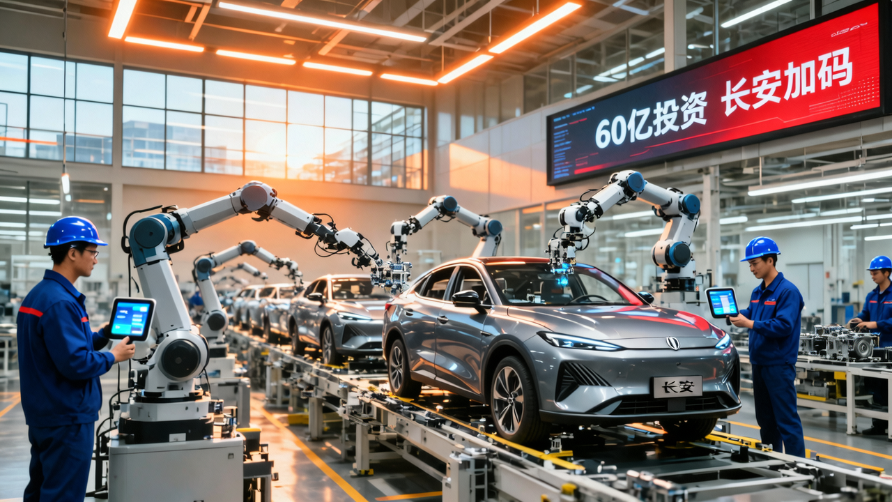60亿！中国长安加码长安汽车
