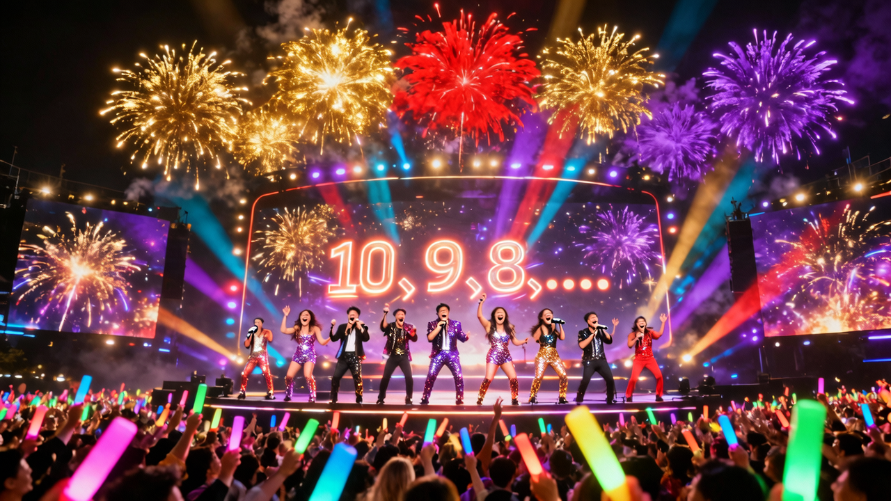 跨年夜，歌手都去办演唱会了，晚会怎么办？