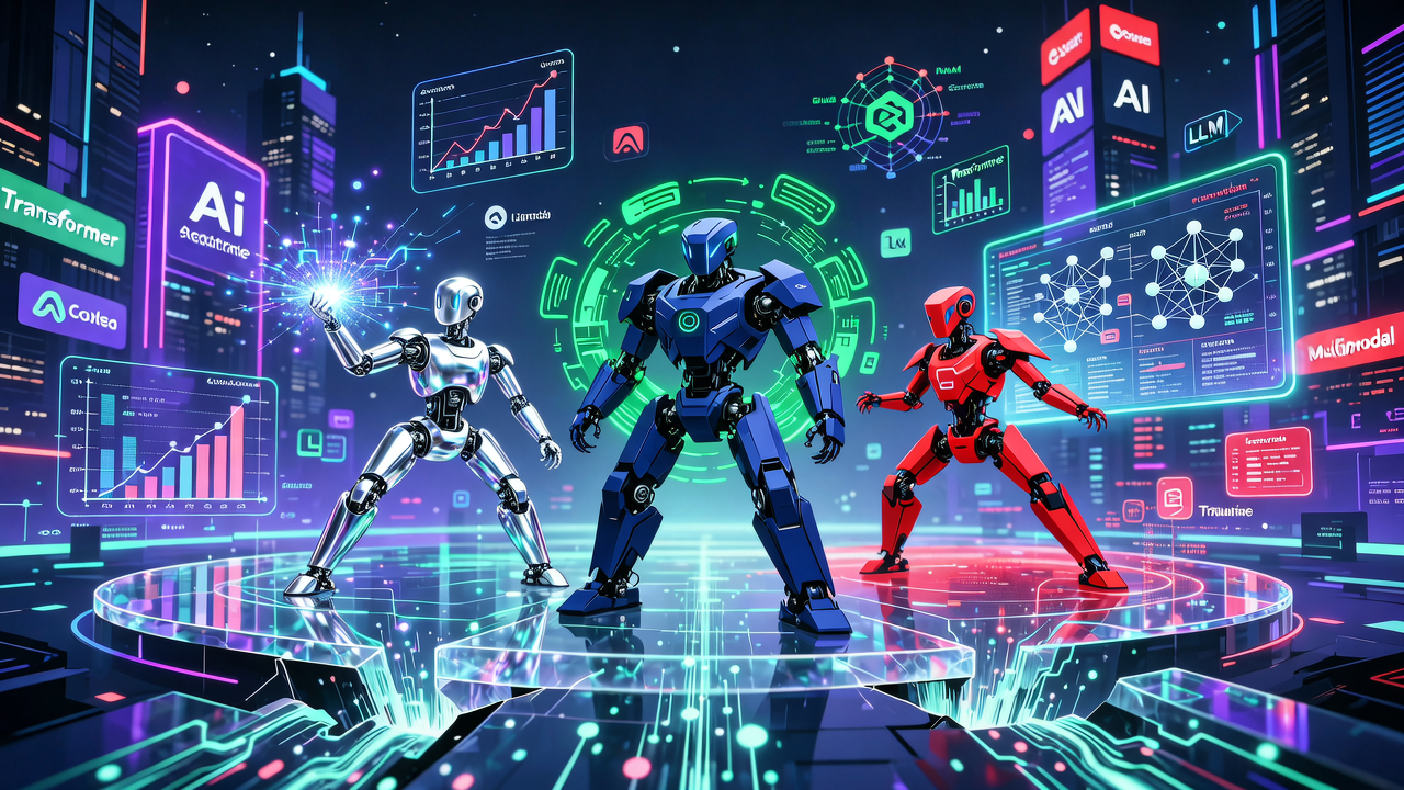 AI御三家年终“火拼”