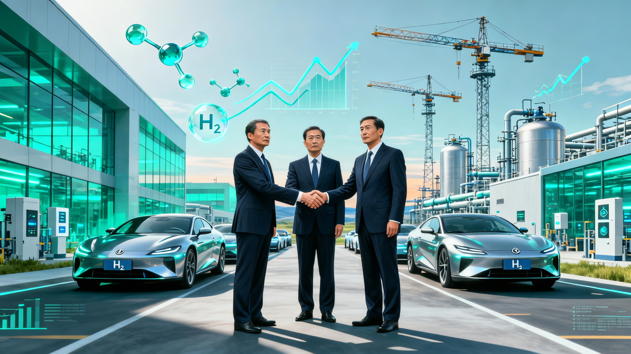 氢能“跑马圈地”：央企联手卡位，谁在抢占万亿赛道？