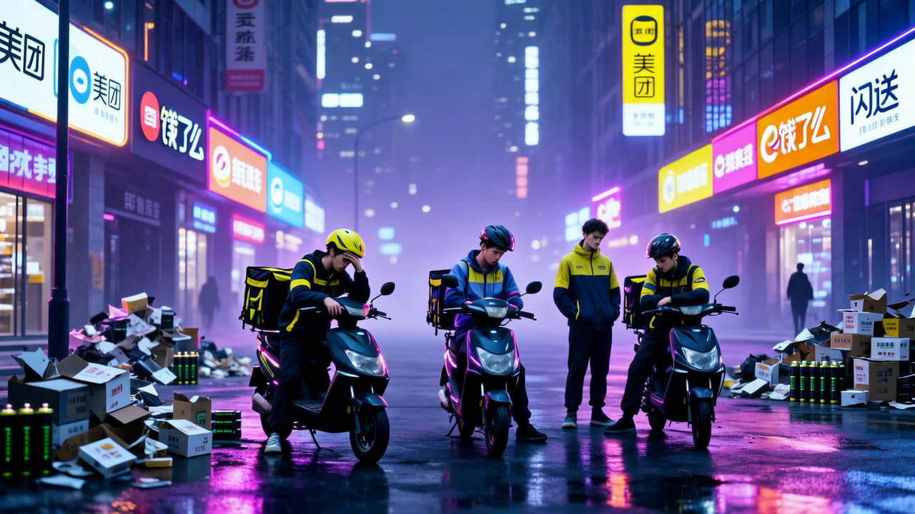 外卖大战收尾：烧光千亿，没有赢家