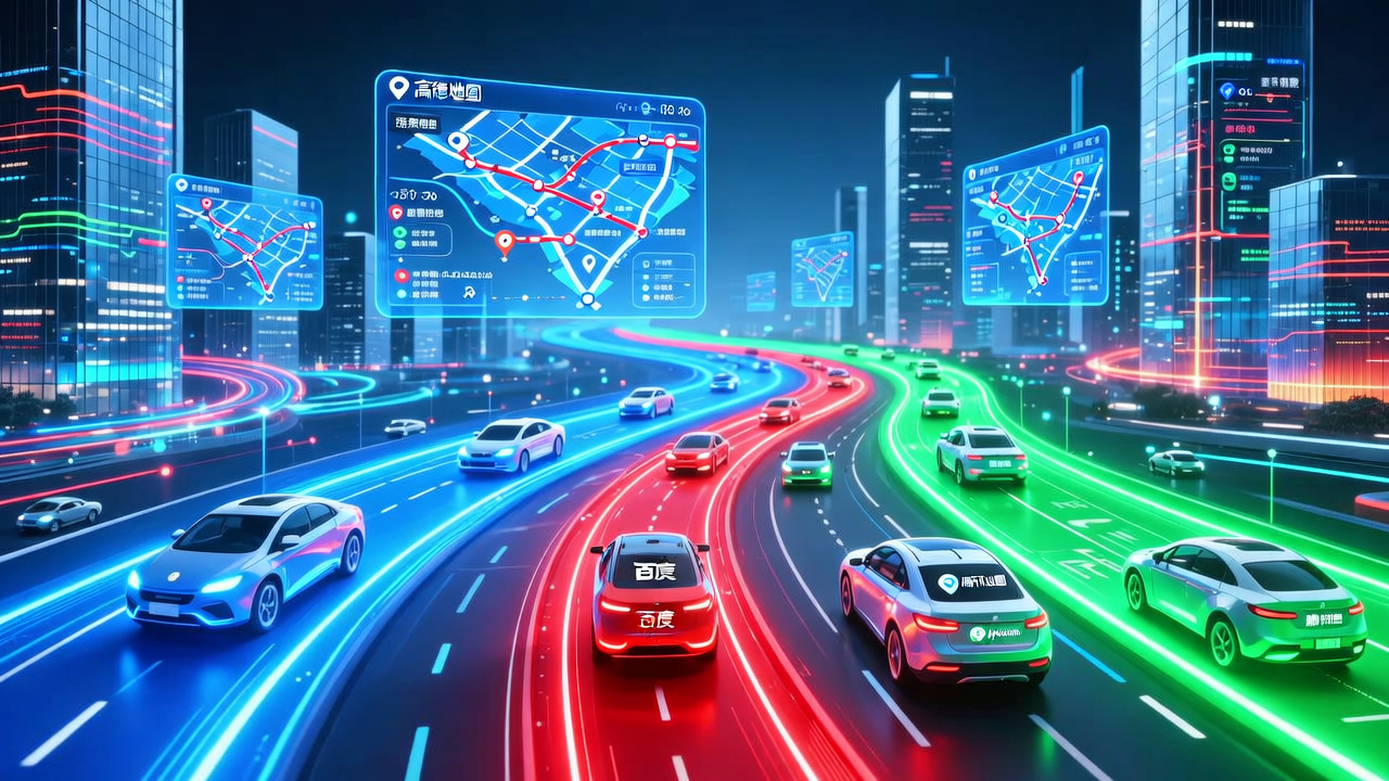 谁定义未来出行？高德、百度、腾讯的AI地图暗战